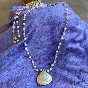 Tommy Bahama Sun-Kissed Sunrise Large Shell Pendant Necklace